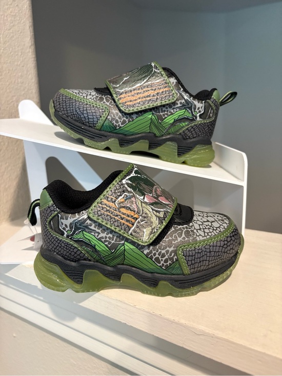 Jurassic World Other - Jurassic World Boys Sneakers T-Rex Light Up Shoes Toddler and Youth Sizes